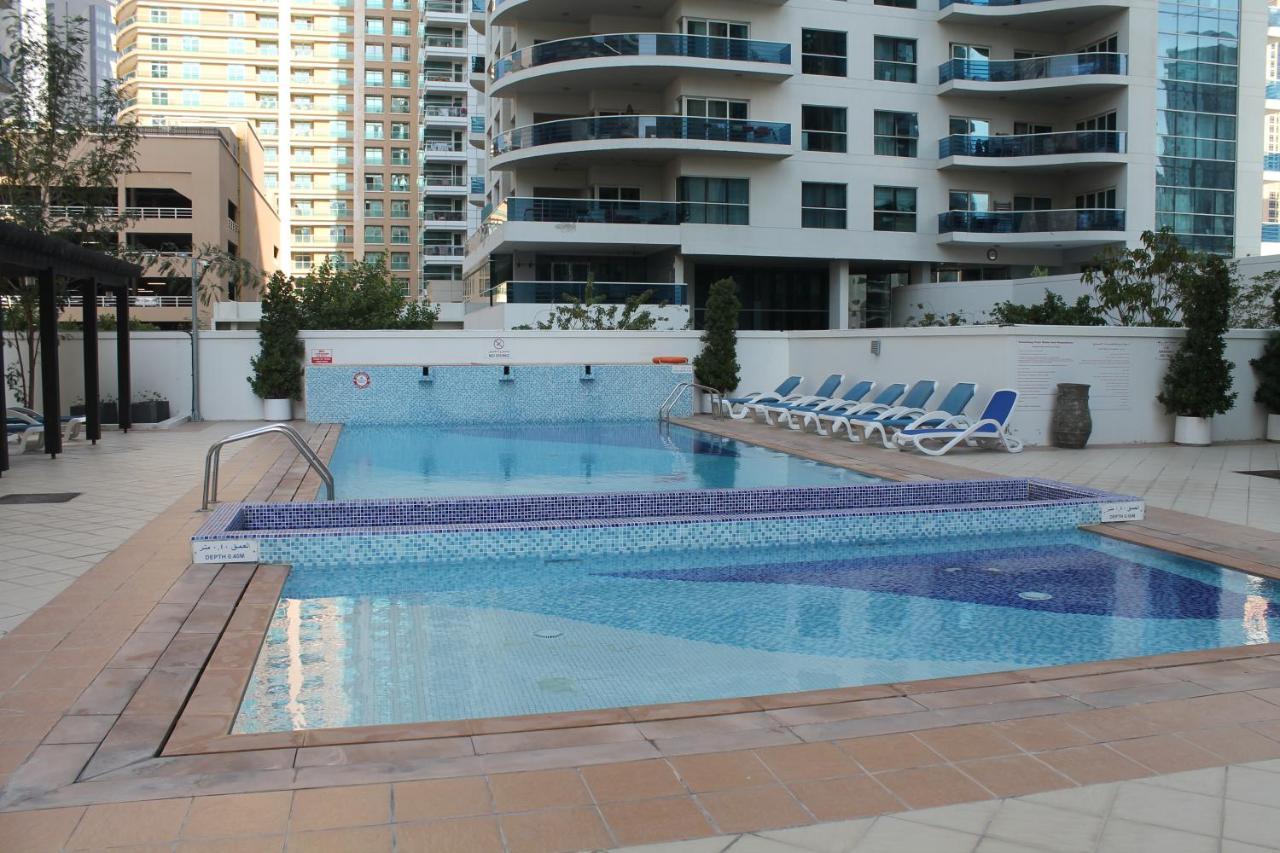 Newly Furnished One Bedroom Apartment Next To Metro & Beach In Marina Residence Дубай Экстерьер фото